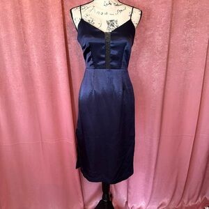Satin cocktail dress by Forever 21. SZ S. NWT